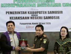 Pemkab dan Kejari Samosir Perpanjang Kerja Sama, Fokus Selamatkan Aset dan Genjot PAD