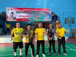kapolres lahat resmi buka turnamen bulutangkis bhayangkara cup 2026 dalam rangka hari bhayangkara ke-80