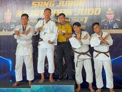 Keren! Polisi Lamongan Taklukkan Lawan-Lawannya, Bripda Rizqy Raih Juara 1 Judo Piala Kapolda Jatim 2026
