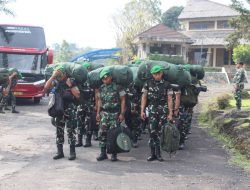 Pasukan Yonif TP Mulai Berdatangan ke Wonosobo, Siap Emban Misi Pertahanan hingga Pembangunan