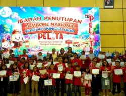 Bupati Taput Menghadiri Penutupan JamNas Anak Sekolah Minggu Tahun 2026.