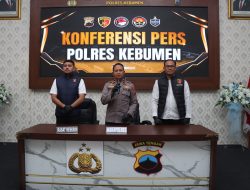 Jelang Hari Bhayangkara ke-80, Polres Kebumen Ungkap Sejumlah Kasus Kriminal dan Narkoba