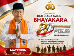 Ketua HMIH-GJ Tangerang: Selamat HUT Bhayangkara ke-80, Terus Mengabdi untuk Indonesia
