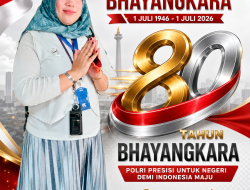 Yolanda,Wartawati  Media KompassIndonesiaNews.Mengucapkan Selamat Memperingati Hari Bhayangkara ke 80