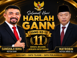 Harlah GANN ke-11, Ketua HMIH-GJ Matrobin Sampaikan Apresiasi dan Doa Terbaik