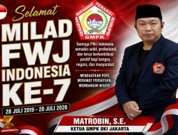 FWJ Indonesia Rayakan Milad ke-7, Ketua GMPK DKI Jakarta Berikan Ucapan Selamat dan Sukses