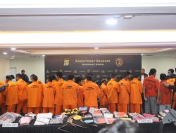 Polda Metro Jaya Ungkap 2.216 Kasus Curat Curas dan Curanmor, Sebanyak 2.054 Tersangka Diamankan
