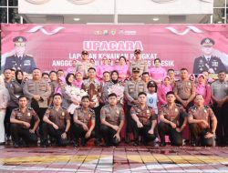 Puluhan Personel Polres Gresik Naik Pangkat, Kapolres Tekankan Integritas dan Pelayanan Prima