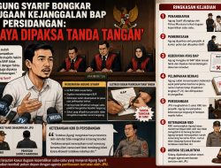 Agung Syarif Bongkar Yang Diduga adanya Kejanggalan BAP di Persidangan: ‘Saya Dipaksa Tanda Tangan'”