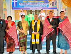 Wakil Bupati Tapanuli Utara Hadiri Pesta Pembangunan Gereja HKI Pardomuan Resort Sipahutar II