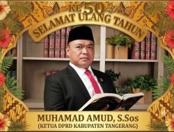 Ketua Malikarang Perumahan Nuansa Mekarsari, Mengucapkan Selamat HUT ke-50 Kepada Ketua DPRD Kabupaten Tangerang