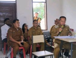 Bupati Taput Harapkan Dukungan BNPB terkait Mekanisme Pengadaan Lahan Relokasi Masyarakat Terdampak Bencana Hidrometeorologi.