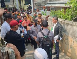 Tampak Janggal!!!!! Juru Sita Eksekusi Pengadilan Negeri Jakarta Barat Laksanakan Eksekusi Lahan Tanah Kosong dengan Konstatering (pencocokan batas objek tanah yang tidak jelas).