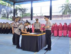Sertijab Pejabat Utama Polda Gorontalo, Kapolda Tegaskan Komitmen Pelayanan Terbaik