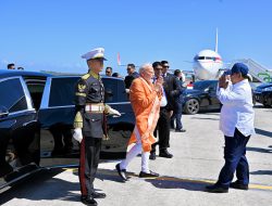 Presiden Prabowo Subianto dan Perdana Menteri India, Kunjungi Candi Prambanan