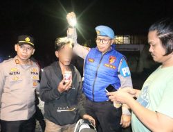 Razia Gabungan Dini Hari Polres Metro Jakarta Barat Amankan Terduga Pembawa Sabu