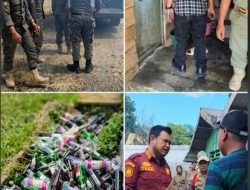 Ratusan Botol Miras dan Kamar Diduga Prostitusi Ditemukan di Cafe Civas, Warga Soroti Sidak Siang Hari