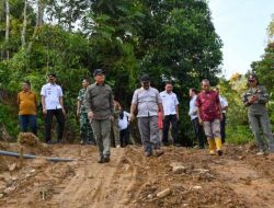 Bupati Humbahas, Pembangunan Jalan Menghubungkan Pakkat – Parlilitan Menjadi Salah Satu Prioritas Pemerintah Daerah