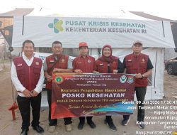 Turun Langsung Ke Lapangan, DPD PPNI Kabupaten Tangerang Bantu Pulihkan Kesehatan Warga TPA Jatiwaringin