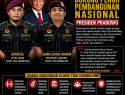 Ketua Umum ETH H. Dedy Safrizal Nyatakan Dukungan Penuh terhadap Program Pembangunan Nasional Presiden Prabowo Subianto