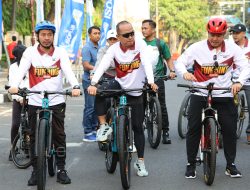 Rajutan Tawa dan Keringat Prajurit Kodim 0812 Lamongan di Hari Bahagia Korps Bhayangkara
