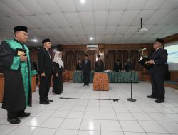 Bupati Sleman, Lantik Funtu Rahmatu Sebagai Sekretaris Dinas Dukcapil Sleman