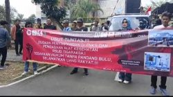 Kejari Kabupaten Tangerang Di Demo Gerakan KAWAN dan Koalisi Aktivis Banten Bangkit Tuntut Penegakkan Hukum