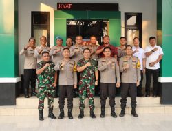 Kapolres Metro Tangerang Kota Pererat Sinergi dengan Dandim 0506/Tangerang, Komitmen Jaga Kondusivitas Tangerang Raya