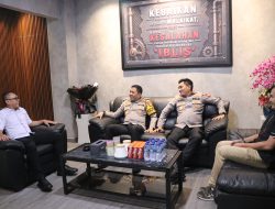Kapolres Metro Tangerang Kota Sambangi Kajari, Perkuat Sinergi Penegak Hukum Jaga Kamtibmas