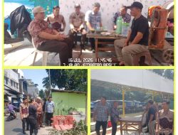 Lurah Jembatan Besi Monitoring Mural Edukasi Sampah Pilah dan Penataan UMKM di RW 02