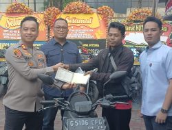Sempat Hilang 1 Tahun Yang Lalu Di Kawasan Cengkareng, Akhirnya Motor Tersebut Berhasil Ditemukan Tim Tiger Unit Reskrim Polsek Tambora
