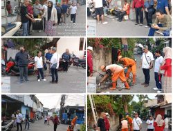 Lurah Kembangan Utara Pimpin Aksi Bersih Sampah dan Lumpur Bersama Warga