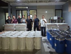 Satresnarkoba Polres Metro Jakarta Barat Kembali Membongkar Gudang Pemasok Bahan Baku Clandestine Lab Karisoprodol