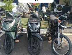 Motor Curian Dilacak Lewat GPS, Tiga Penadah Diciduk Polsek Jatiuwung di Karawang
