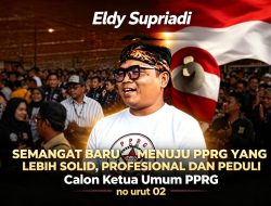 Eldy Supriadi Resmi Maju sebagai Calon Ketua Umum PPRG Nomor Urut 02, Usung Semangat Perubahan dan Kemajuan