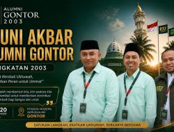 Alumni Gontor Angkatan 2003 Hadiri Reuni Akbar 100 Tahun Pondok Modern Darussalam Gontor.