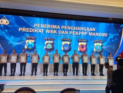 Jajaran Polda DIY Borong penghargaan Tingkat Nasional, 12 Satker Raih Predikat Pelayanan Prima dan Zona Integritas