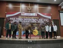 Buka Pra Temu Nasional ke – XV BEM Nusantara 2026, Wakil Bupati Sleman Apresiasi dan Selamat Datang Kepada Seluruh Peserta