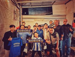 Diwarnai Doorprize Menarik, Bobotoh Antusias Nobar Persib vs DPMM FC di Sekretariat Boboko Distrik Garut