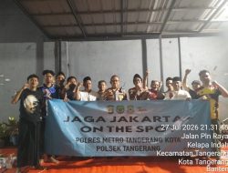 Kapolsek Tangerang Ajak Warga Kelapa Indah Aktif Jaga Lingkungan Lewat Jaga Jakarta On The Spot BNN