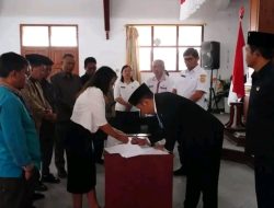Bupati dan DPRD Tapanuli Utara Tandatangani Nota Kesepakatan KUA-PPAS APBD Tahun Anggaran 2027