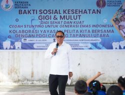 Bupati Taput Buka Baksos Kesehatan Gigi, Tegaskan Komitmen Cegah Stunting demi Generasi Emas 2045  ‎