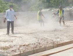 Progres Capai 43 Persen, pelaksana CV Adhi Makmur Ditargetkan Rampung Tepat Waktu
