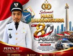 Hari Bhayangkara ke-80, Lurah Kembangan Utara Sampaikan Doa dan Harapan Terbaik untuk Polri
