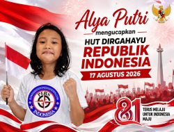 Alya Putri, Siswi Kelas 2B SDN 06 Pagi Kalideres, Rayakan Semangat HUT RI ke-81