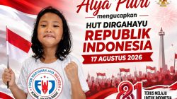 Alya Putri, Siswi Kelas 2B SDN 06 Pagi Kalideres, Rayakan Semangat HUT RI ke-81