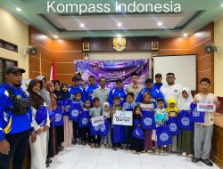 Bobotoh Kolot Persib Bandung Distrik Garut Gelar Touring Peduli di Cikelet, Salurkan Santunan hingga Ajak Donasi untuk Palestina