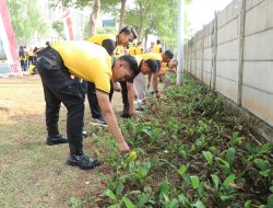 Apel Pagi hingga Kerja Bakti, Polres Metro Tangerang Kota Bersolek Sambut HUT Kemerdekaan RI