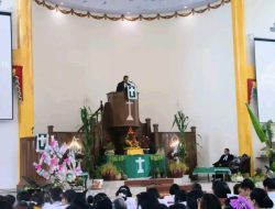Pemkab Tapanuli Utara Hadiri Pesta Gotilon HKBP Sabungan, Ajak Masyarakat Dukung Program Pembangunan Daerah