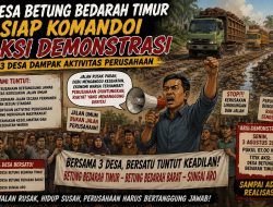 Jalan Rusak Parah, Warga Tebo Ilir Jambi, Ancam Demo dan Blokade Truk Perusahaan